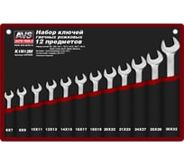 Набор гаечных рожковых ключей в сумке AVS 6-32 мм 12 предметов K1N12M A07623S