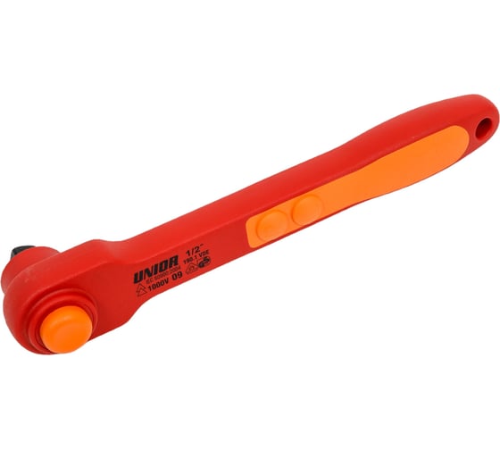 Трещотка Unior 1/2", изолированная VDE 1000V, L=275мм, 36 зубцов 3838909122069