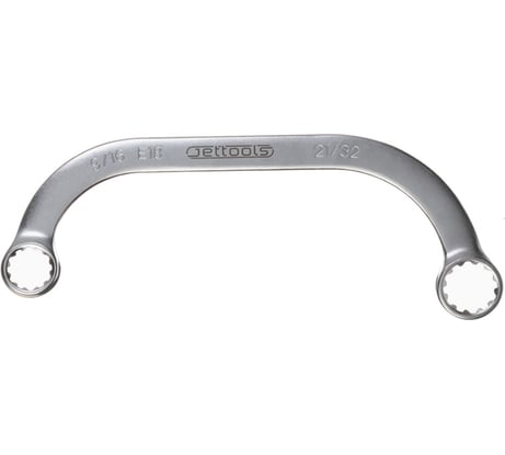 Мульти-комбинированный изогнутый ключ 15х17мм Jettools B9-4-1517