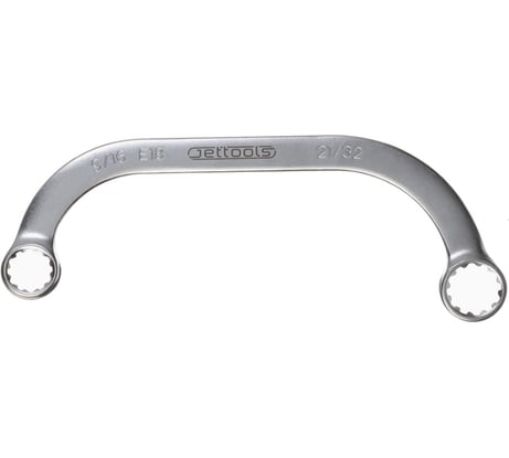 Мульти-комбинированный изогнутый ключ 19х21мм Jettools B9-4-1921