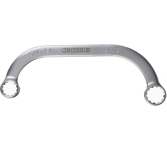 Мульти-комбинированный изогнутый ключ 19х21мм Jettools B9-4-1921