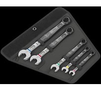 Набор гаечных комбинированных ключей WERA 6003 Joker 5 Set 1, 8 - 19 мм, 5 предметов WE-020230