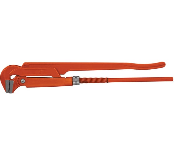 Трубный газовый ключ FIT Профи 90° тип L CrV сталь 2" 500 мм 70403 1