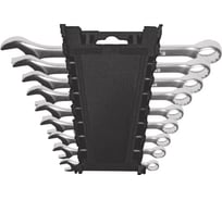 Комбинированные ключи "Хард" FIT в пластиковом держателе CrV сталь 12шт 6-22 мм 63426