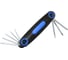 Набор шестигранных ключей TORX CNIC 2215 T5, Т6, Т7, Т8, Т9, Т10, Т15, T20 в пластиковом корпусе, 8 шт. 48766 1