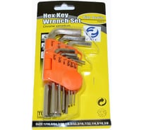 Шестигранных дюймовых из 9шт CNIC (1/16"-3/8")в пласт. упаковке CrV "" (2419) 48771