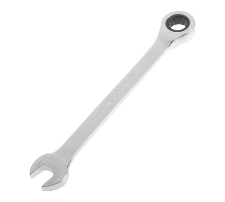 Комбинированный ключ ТУНДРА трещоточный CrV, полированный, 72 зуба, 9 мм 2354079
