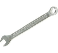 Комбинированный ключ ТУНДРА усиленный CrV, холодный штамп, матовый, антислип, 12 мм 877971