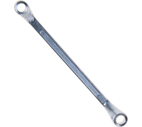 Накидной ключ TUNDRA коленчатый хромированный, 17 х 19 мм 878087