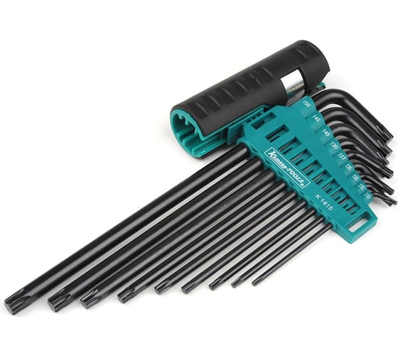 Набор ключей Kamasa Tools Torx, T10-T50, 9 предметов K 1415