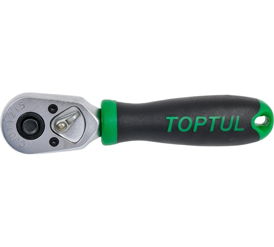 Трещотка укороченная TOPTUL 3/8 дюйма, 45 зубьев, 145 мм CJDI1215