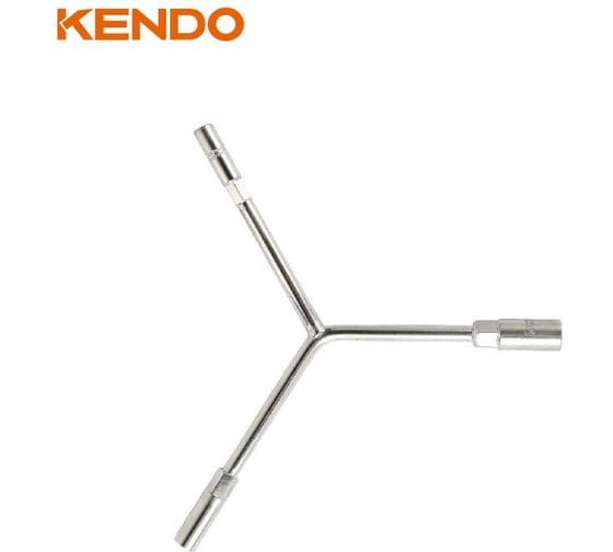 Y-образный торцевой ключ KENDO 8x10x12 мм 15912
