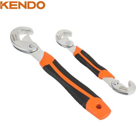 Набор универсальных самозажимных ключей KENDO 15110