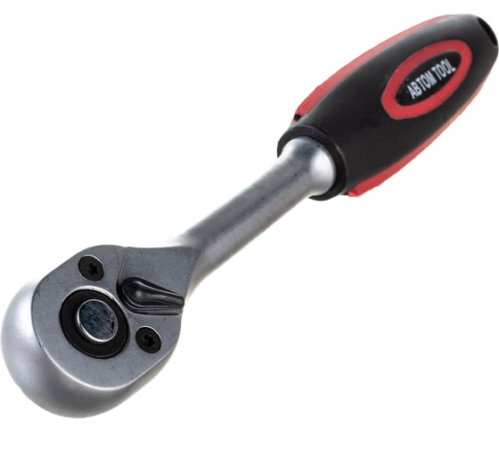 Трещотка ABTOMTOOL РROFFI 1/4, 72 зуб, 145 мм, CrV 54450