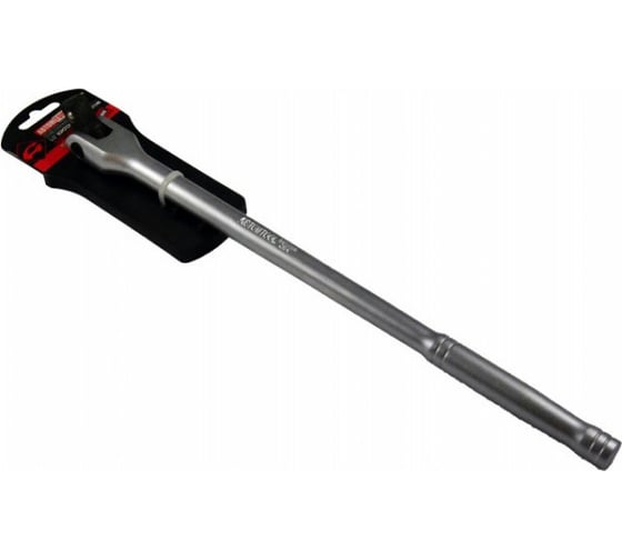 Вороток ABTOMTOOL РROFFI DIN3124, CrV, 1/2, L=450 мм, с шарниром на 180гр 5422450