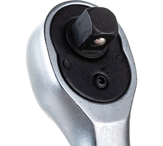 Трещотка ABTOMTOOL РROFFI 1/4+3/8, 72 зуб, 140мм, mini, CrV 54470