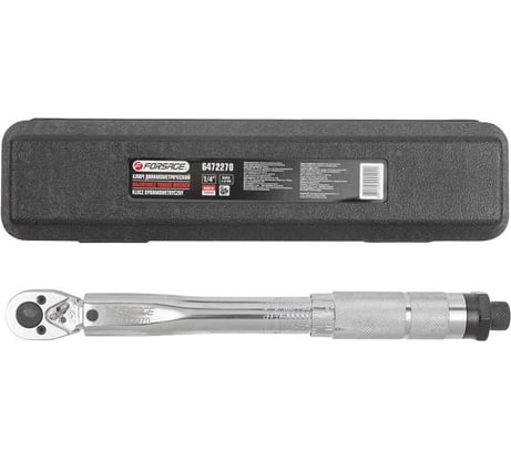 Динамометрический ключ Forsage 5-25Нм 1/4" F-6472270(4062)