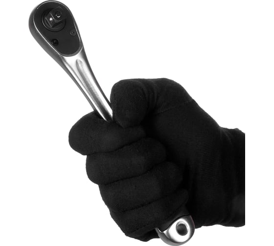 Трещотка Inforce 3/8" DR количество зубьев 72 шт, сталь Cr-V, длина 200мм, 06-05-110