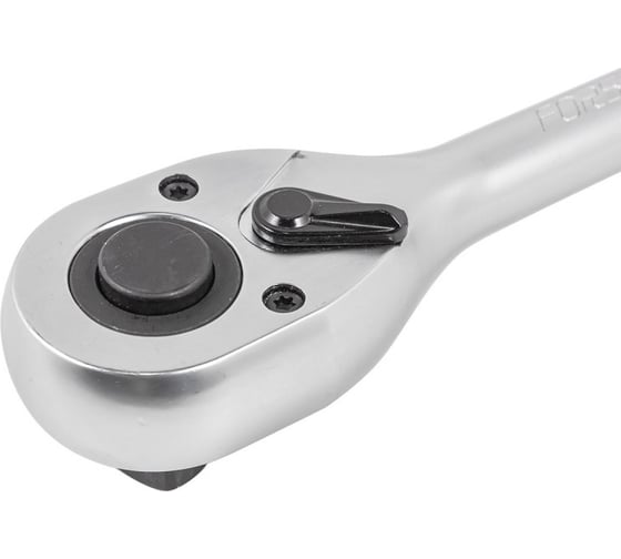 Реверсивная трещотка Forsage 1/2"L-260мм с резиновой ручкой F-80242New-14886(15817)