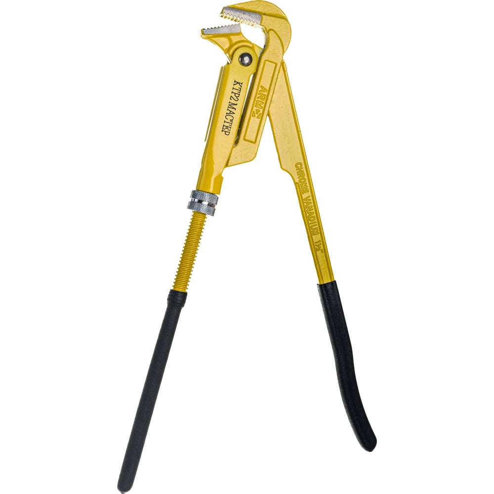 Трубный ключ ПКБ АРМА КТР2 МАСТЕР рычажный, 1 1/2" А414-1202 - выгодная ...