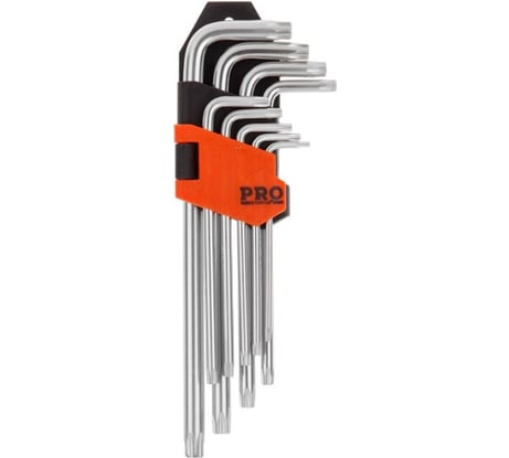 Набор длинных ключей Torx STARTUL PRO T10-T50, 9 шт. PRO-4195
