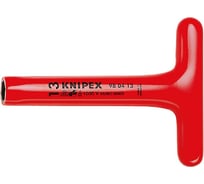 Ключ торцевой шестигранный Knipex с Т-образной рукояткой VDE, размер под ключ 10 мм, 200 мм KN-980410