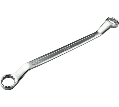 Гаечный накидной ключ ПКБ АРМА двухколенный КГН 21Х23 Х А412-2027