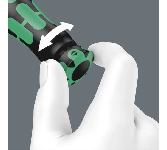 Динамометрический ключ с трещоткой WERA Click-Torque C 2 1/2, 20-100 Нм, L-405 мм WE-075621