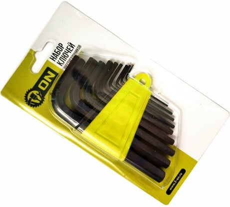 Набор шестигранных ключей On 1,5-10 мм, 9 шт. CR-V 04-03-001