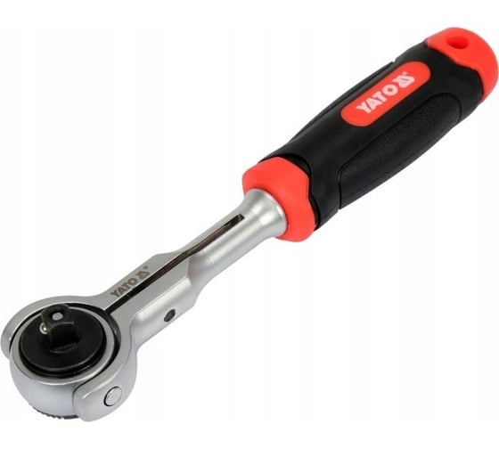 Трещотка с вращающейся головкой YATO 1/2", 255 мм, 72Т YT-07202