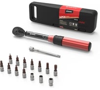 Динамометрический ключ с набором головок Ezarc 2-20 Нм, в кейсе, для велосипеда, мотоцикла, автомобиля 81CT1016