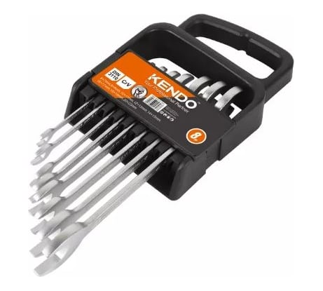 Набор рожковых ключей KENDO 6-22 мм 8 предметов 15747