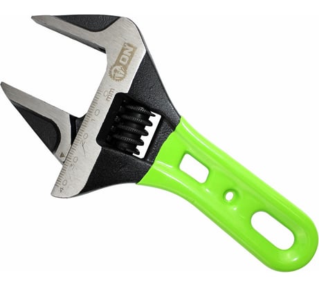 Разводной ключ ON с тонкими губками 0-41 мм, укороченная рукоятка, 150мм, CrV 04-01-250