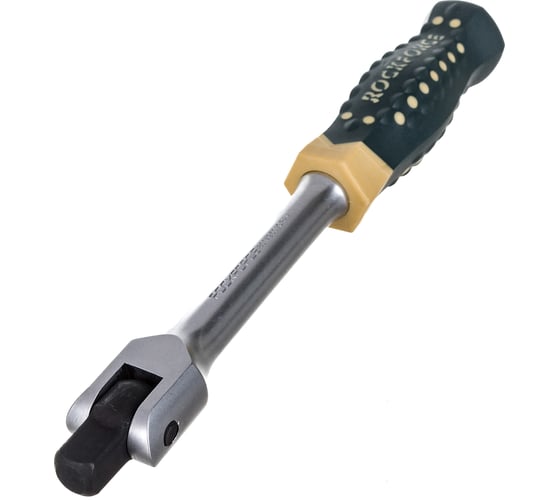 Шарнирный вороток с противоскользящей пластиковой рукояткой Rockforce 250мм 1/2 RF-8014250(18917)