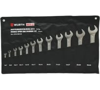 Набор рожковых двойных ключей Wurth WS6 32 12 предметов 575430443 961 1