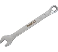 Ключ комбинированный NEO TOOLS 7x110 мм, CrV, DIN3113 09-651