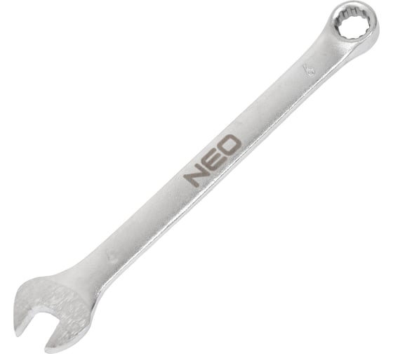 Ключ комбинированный NEO TOOLS 6x100 мм, CrV, DIN3113 09-650