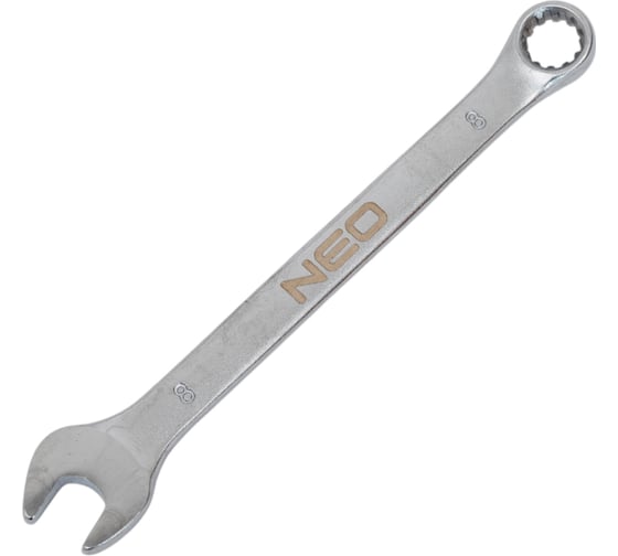 Ключ комбинированный NEO TOOLS 8x120 мм, CrV, DIN3113 09-652