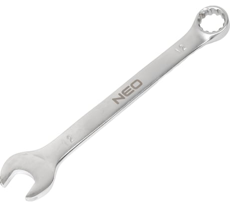 Ключ комбинированный NEO TOOLS 12x160 мм, CrV, DIN3113 09-656