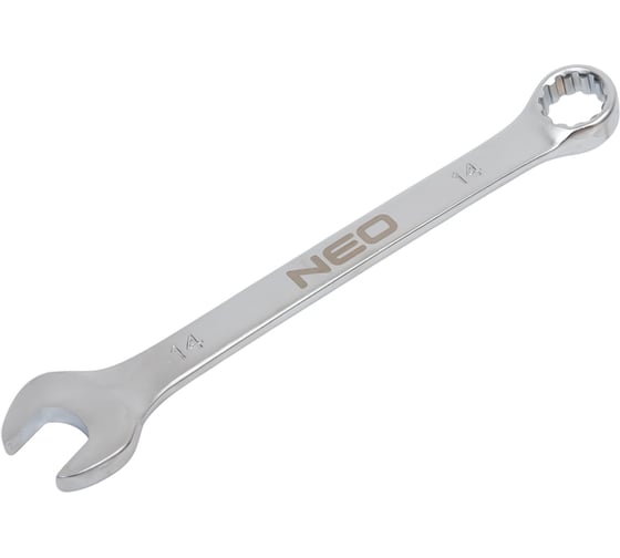 Ключ комбинированный NEO TOOLS 14x180 мм, CrV, DIN3113 09-658
