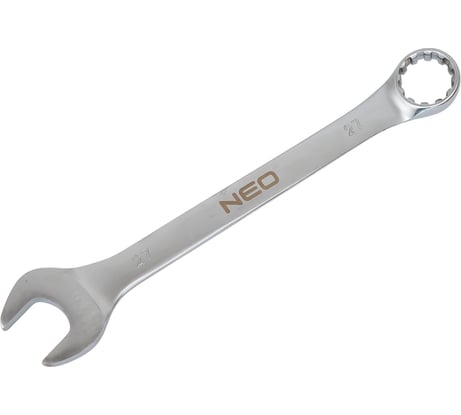 Ключ комбинированный NEO TOOLS 27x310 мм, CrV, DIN3113 09-671