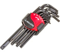 Набор Bellota из 9 ключей Torx с воронением 64599TIP