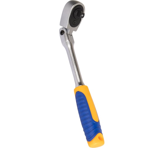 Трещоточная рукоятка KRAFT шарнирная, 1/4 Dr, 72 зуба KT 705033