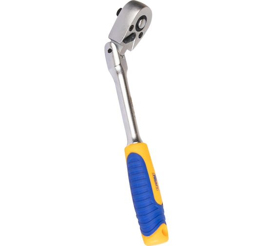 Трещоточная рукоятка KRAFT шарнирная, 1/4 Dr, 72 зуба KT 705033