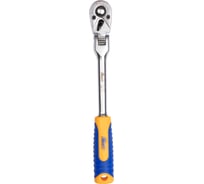 Удлиненная трещоточная рукоятка KRAFT шарнирная, 3/8”Dr, 72 зуба KT 705034