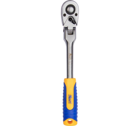 Удлиненная трещоточная рукоятка KRAFT шарнирная, 1/2”Dr, 72 зуба KT 705032 1