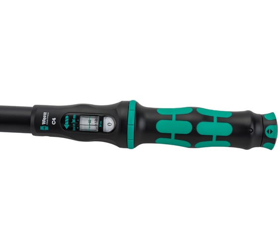 Динамометрический ключ с трещоткой WERA Click-Torque C 4 1/2, 60-300 Нм, L-595 мм WE-075623
