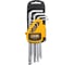 Набор Г-образных 6-гранных длинных ключей с шаром JCB 1.27, 1.5, 2, 2.5, 3-6, 8, 10 мм, 10 предметов JCB-5102LB(59742) 3