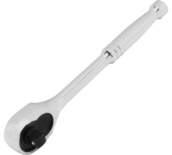 Ключ-трещотка GROSS 3/8", CrV, 120 зубьев, цельнометаллический, хром 14051 1