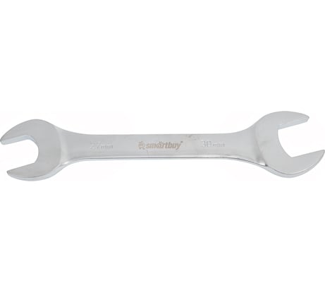 Ключ рожковый Smartbuy на 27 мм, 30 мм, хромированный, 40X, tools/50 SBT-UWS-27-30p1